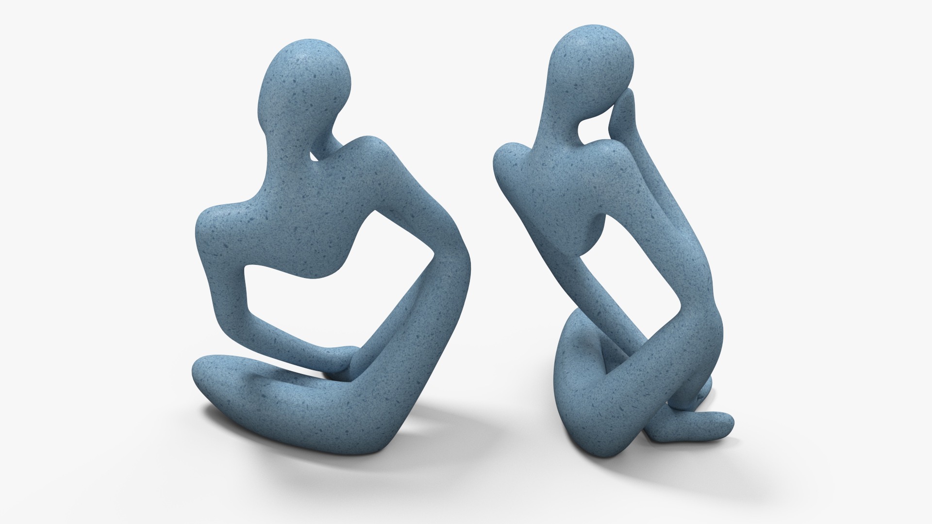 3D model Decorative Figurine Blue Stone