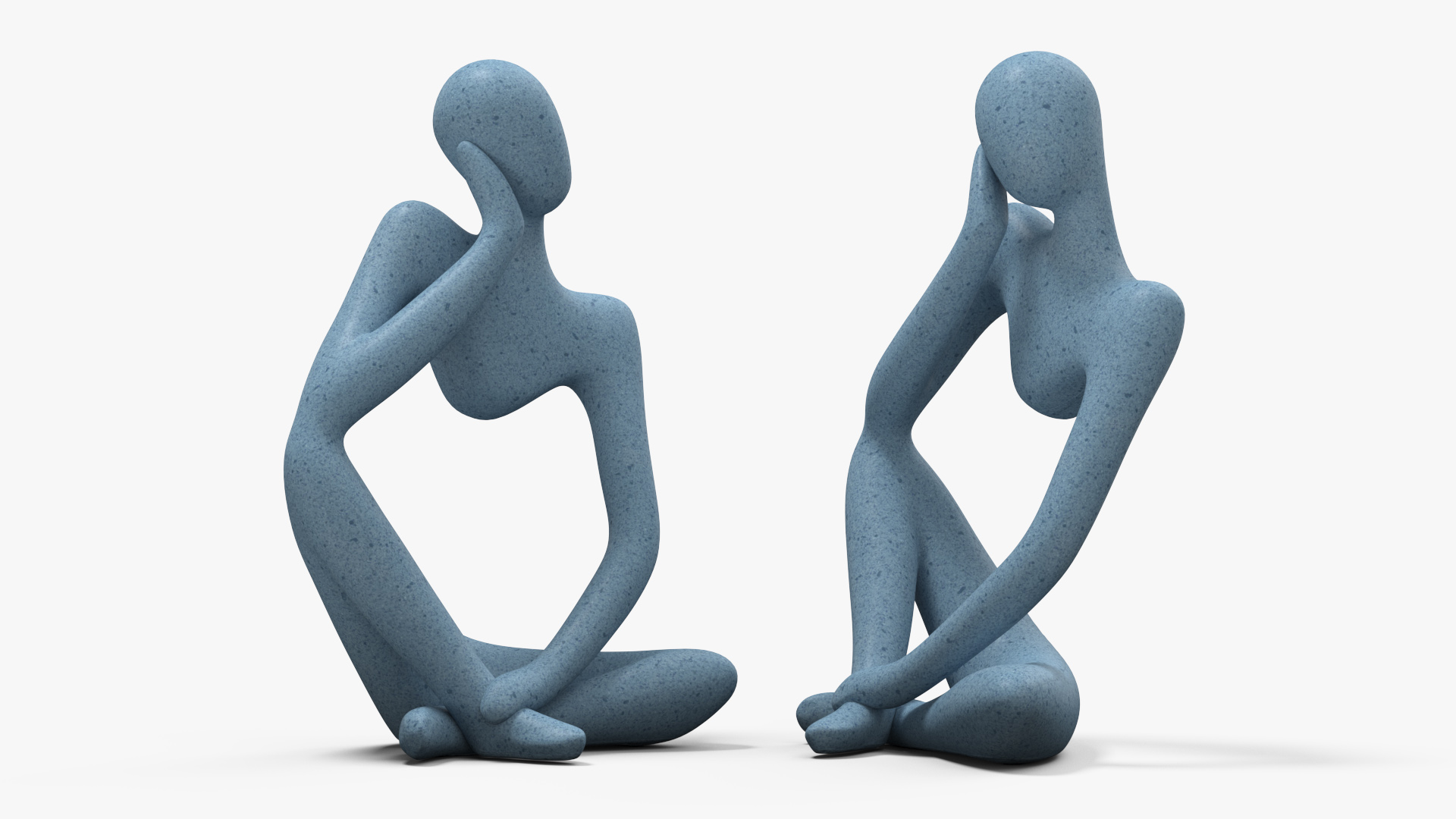3D model Decorative Figurine Blue Stone