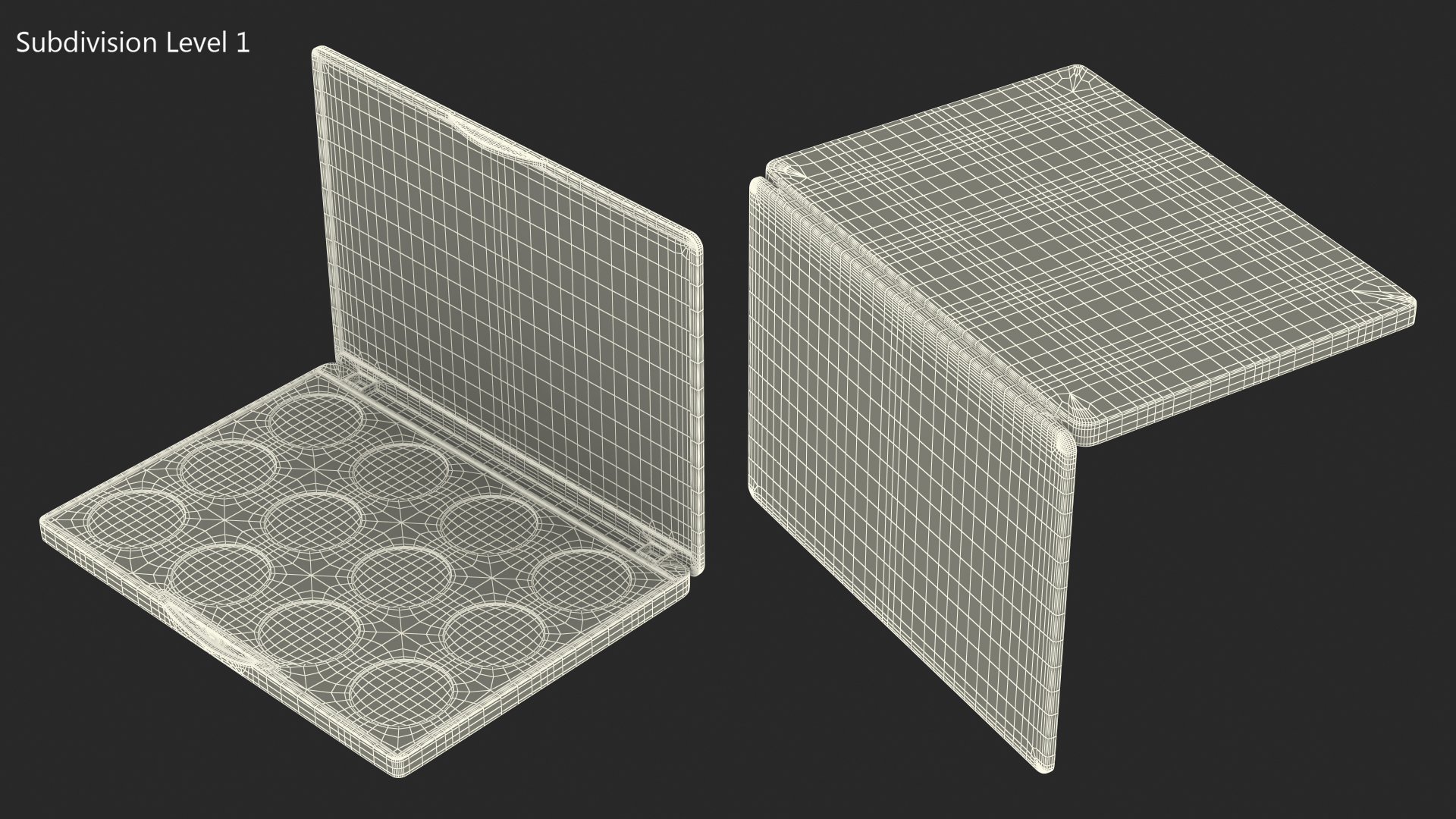 MAC Cosmetics Designer Art Library Palette 3D