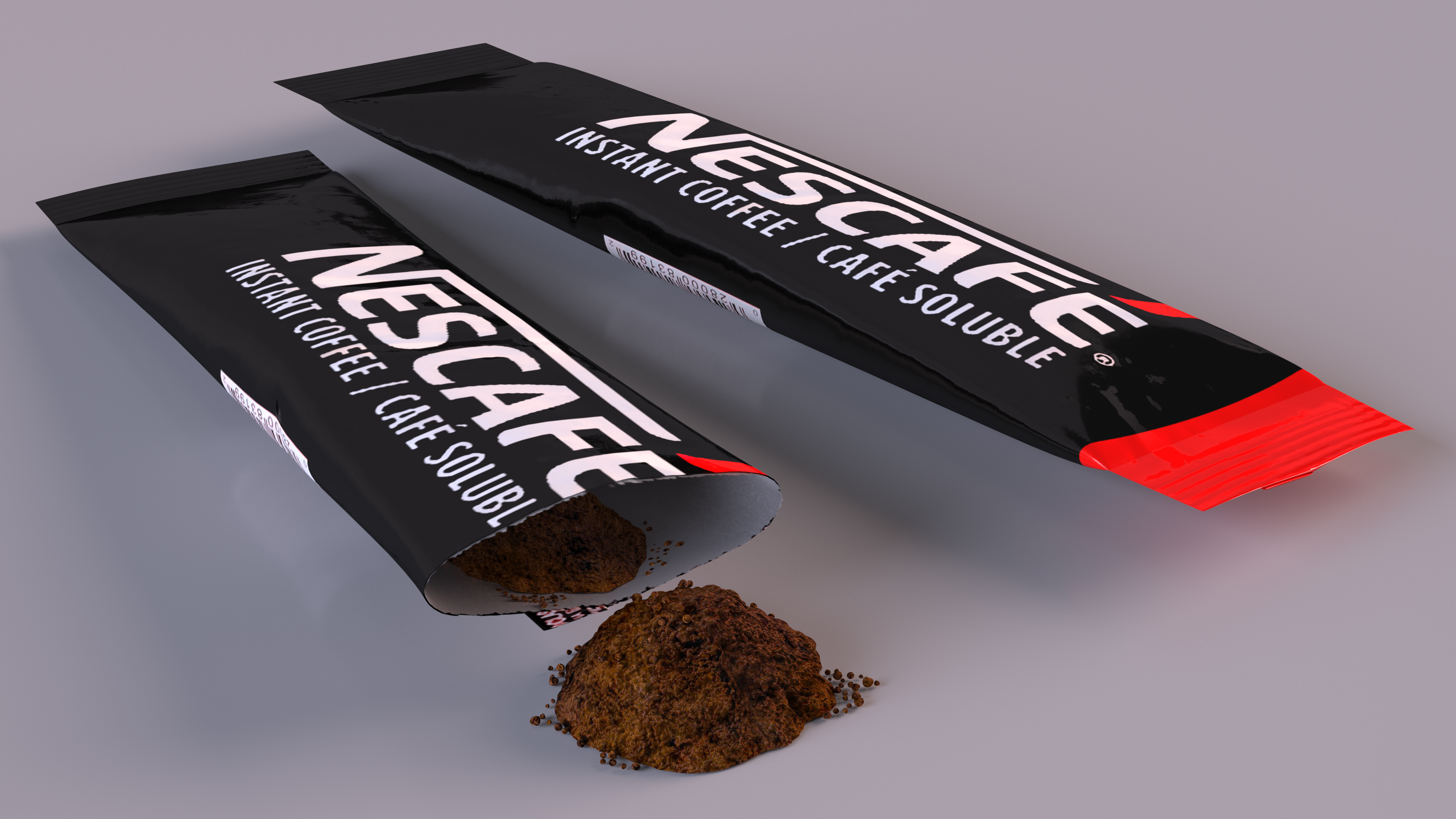 3D Nescafe Clasico Stick