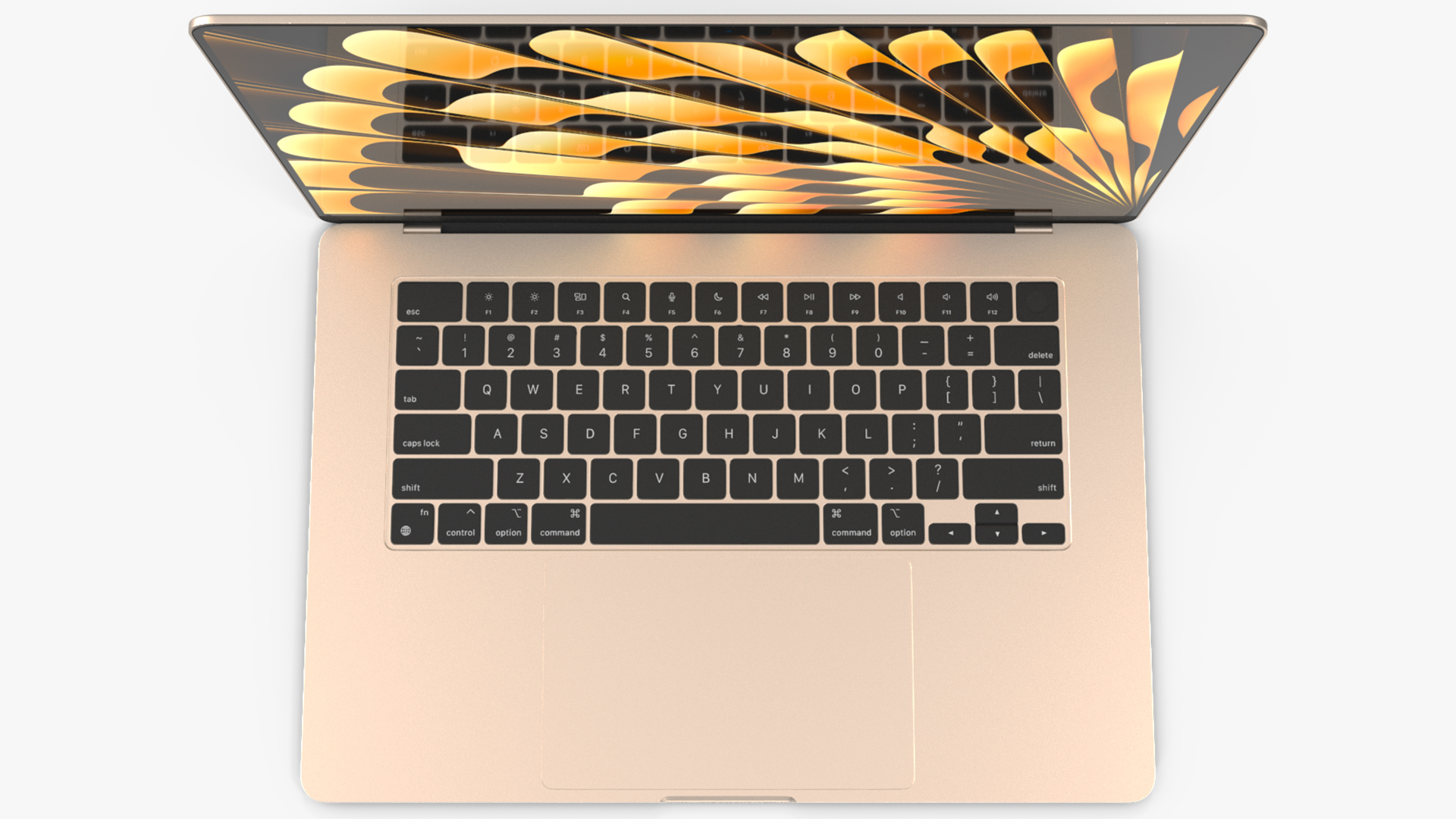Apple MacBook Air 15 Inches Starlight 3D