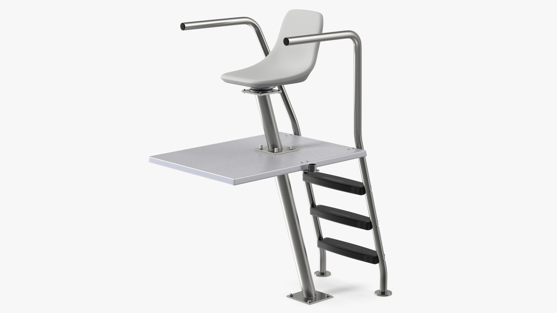 Swimming Pool Lifeguard Chair 3D model
