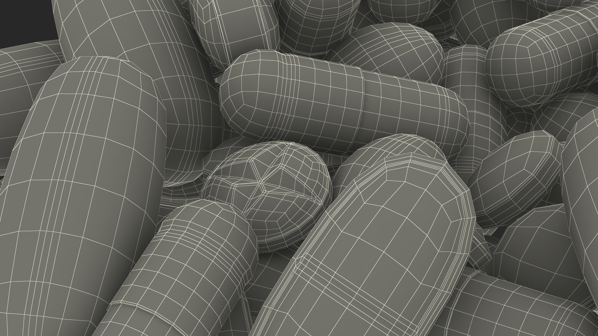 Stack of Pills 3D model
