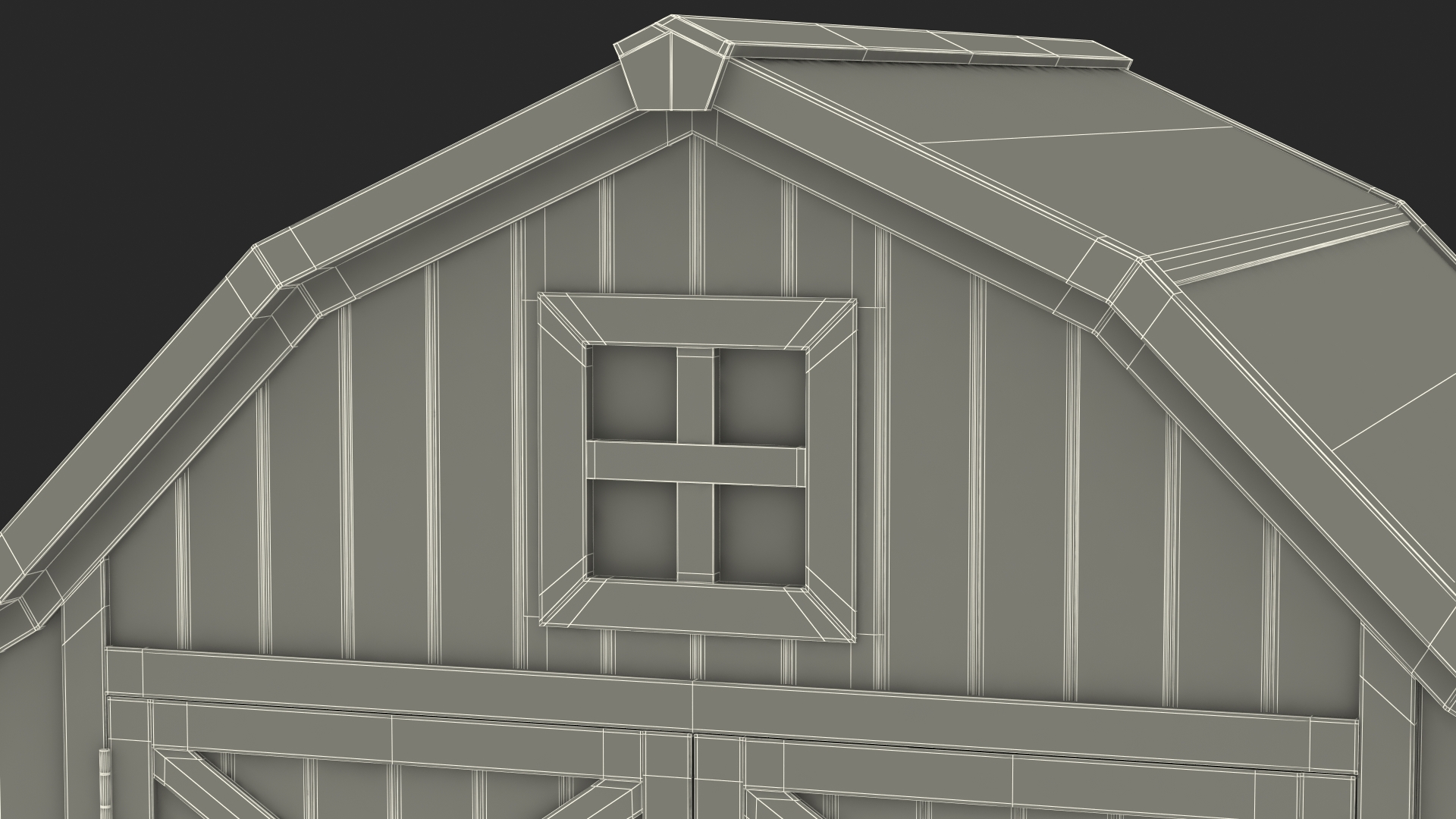 3D Chicken Coop Red