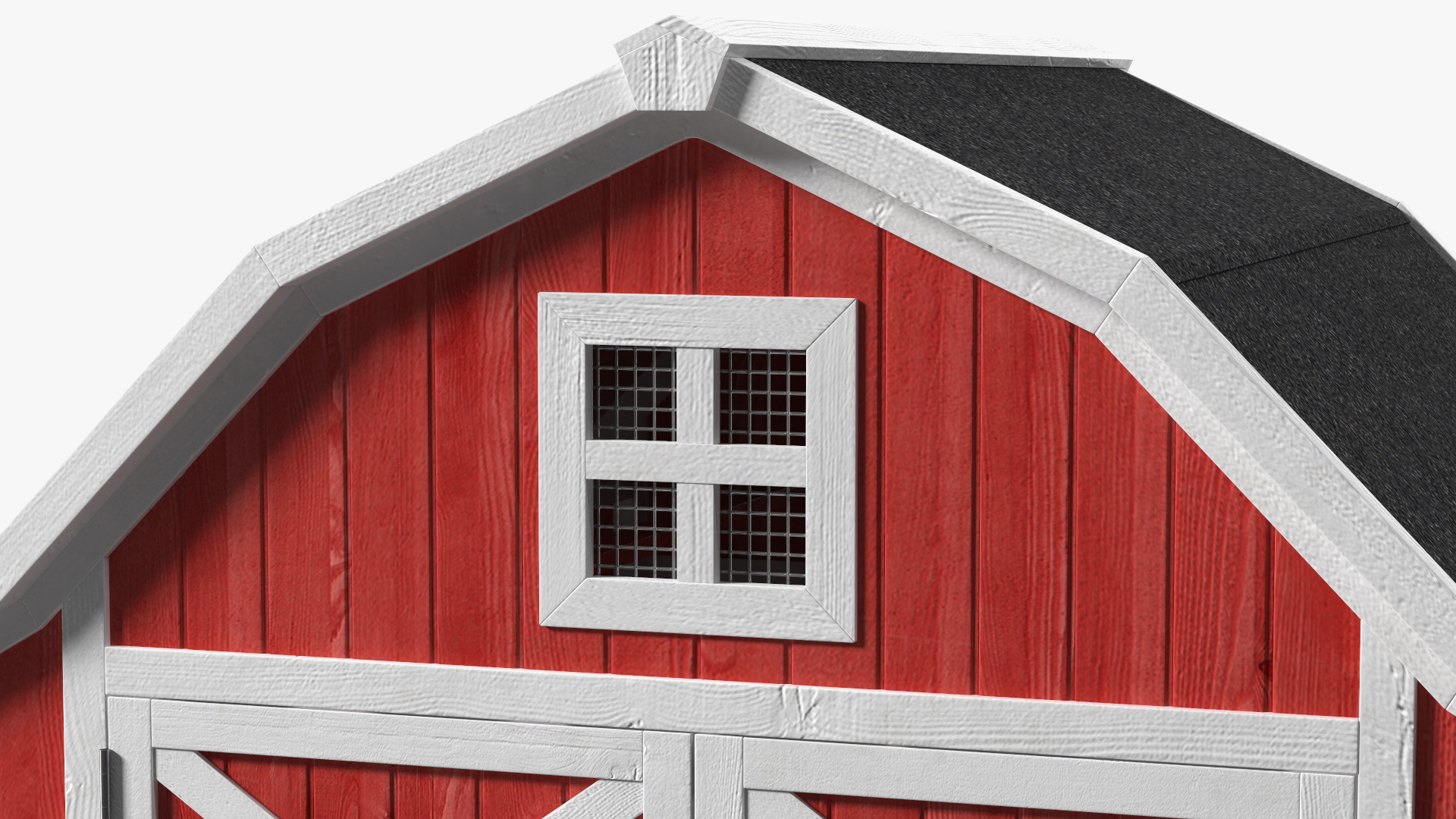 3D Chicken Coop Red