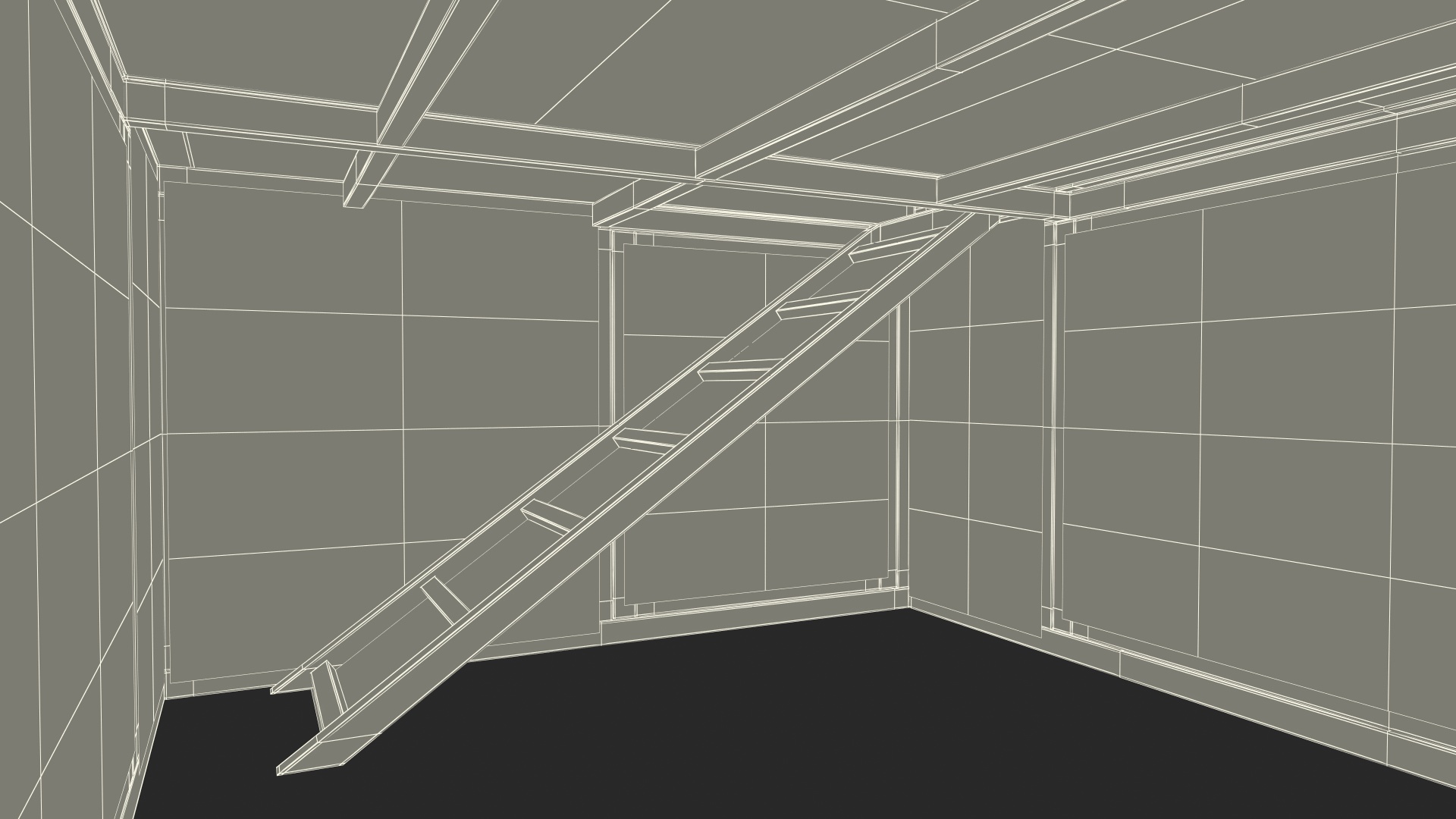 3D Chicken Coop Red