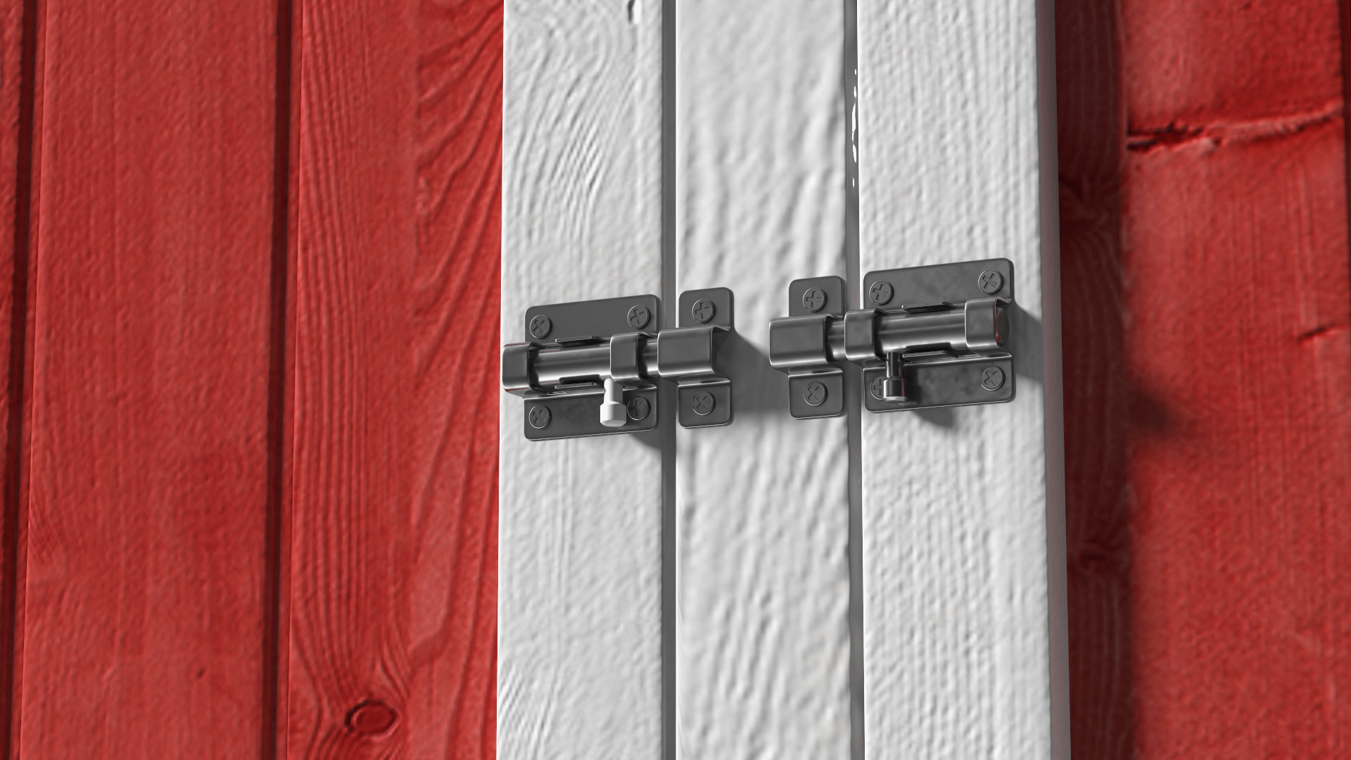 3D Chicken Coop Red