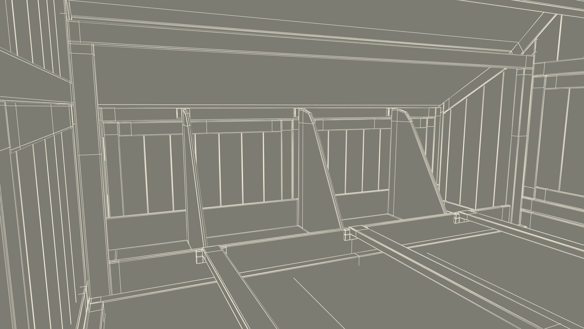 3D Chicken Coop Red