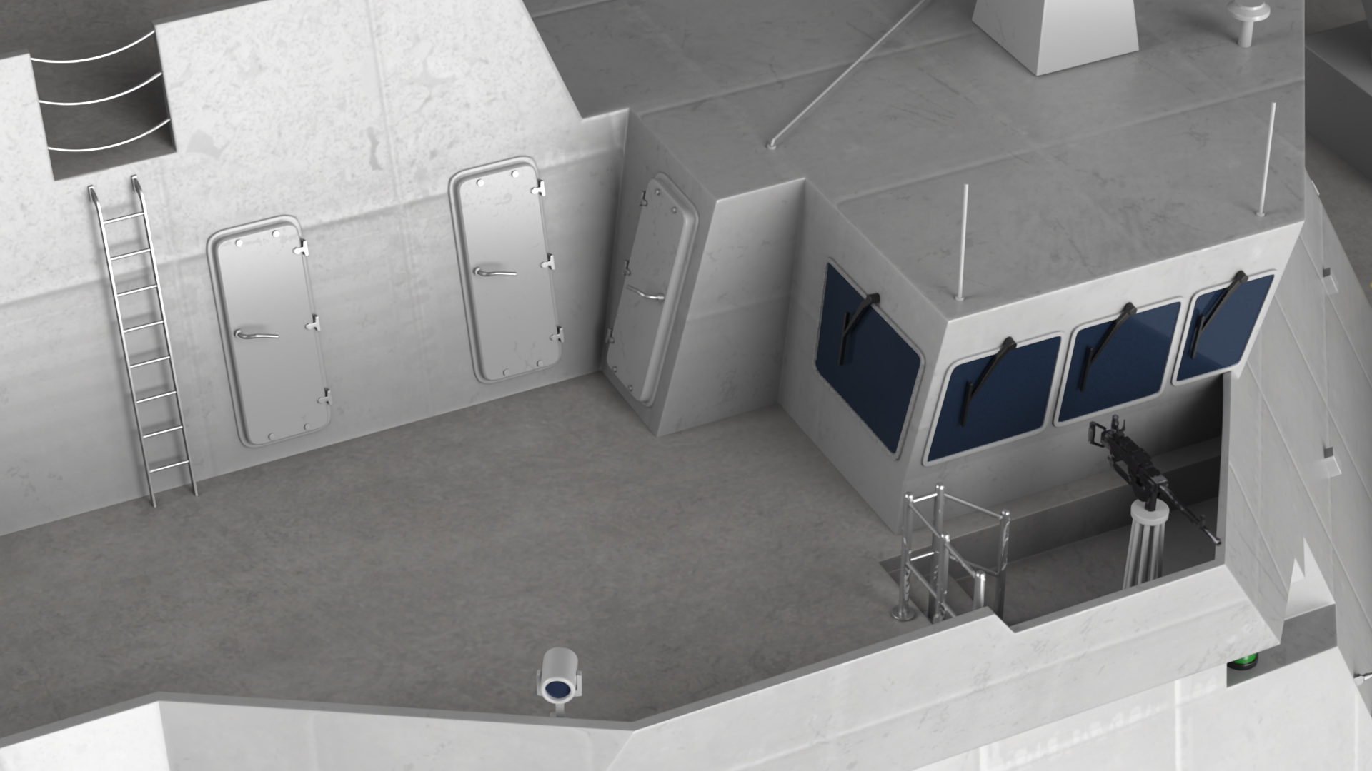 3D model Type 31 Frigate