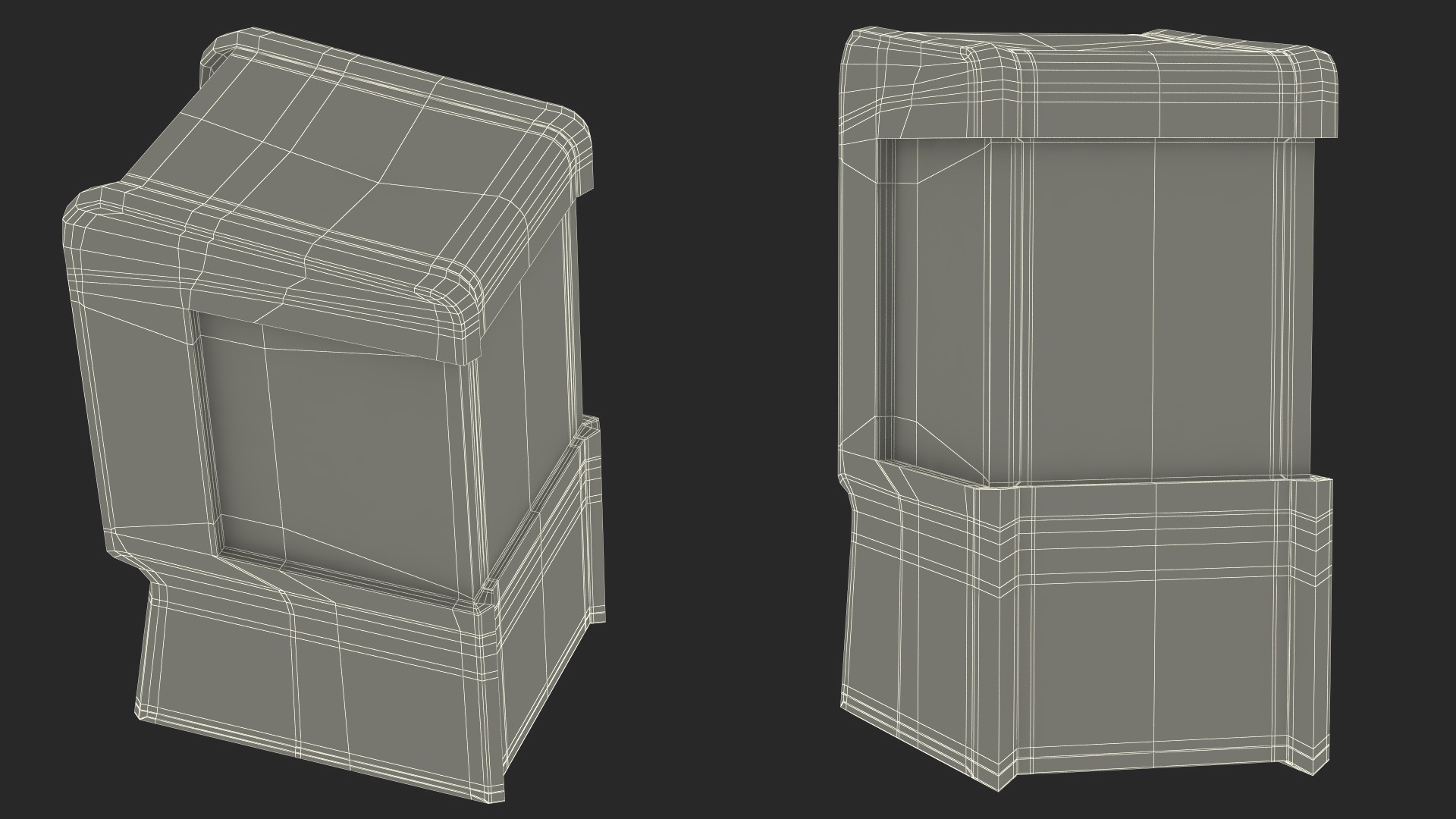 Free Weekly Newspaper Stand 3D