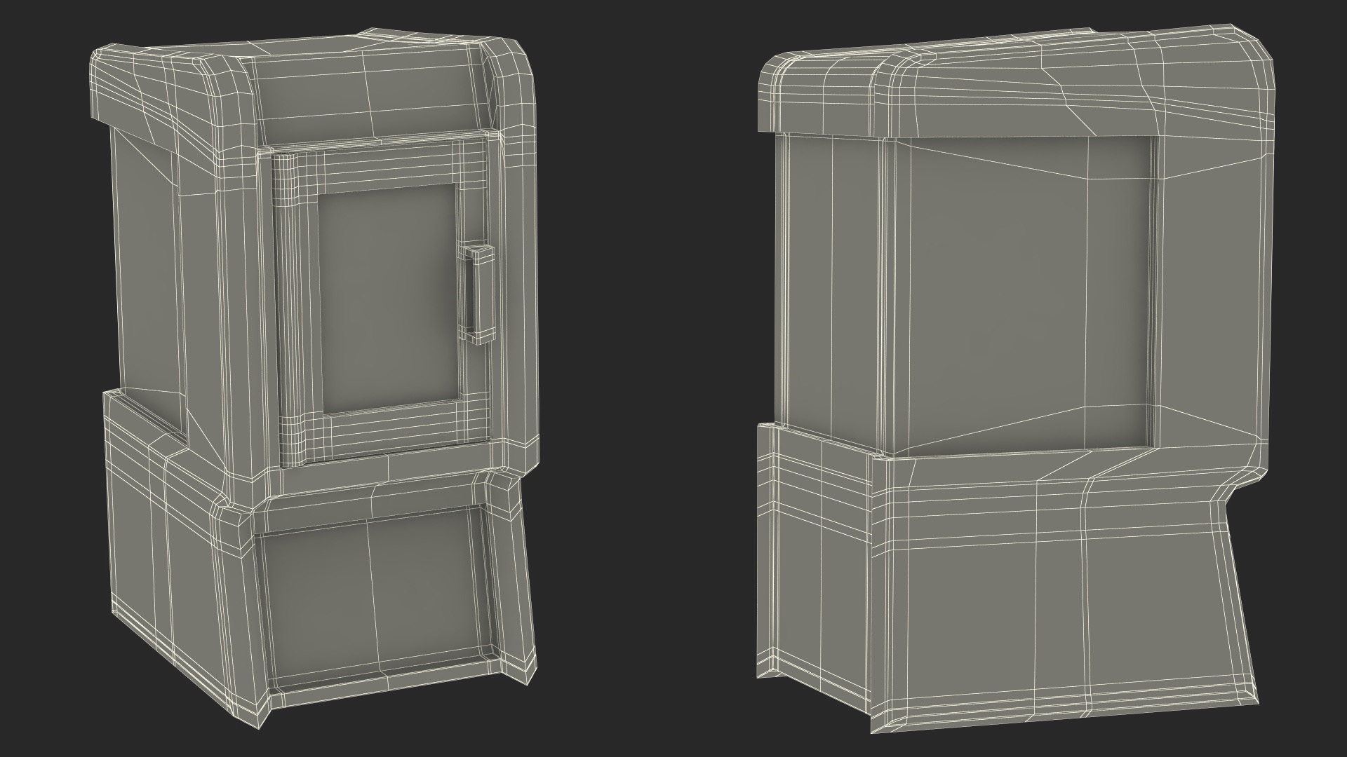 Free Weekly Newspaper Stand 3D