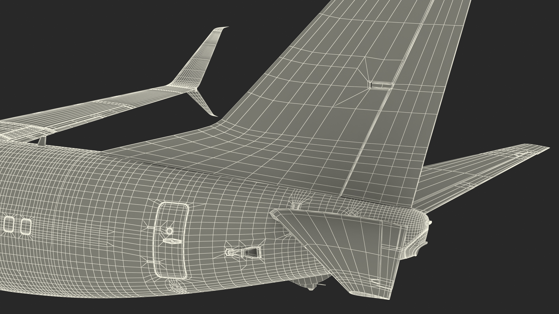 Airplane Evacuating People Rigged for Maya 3D