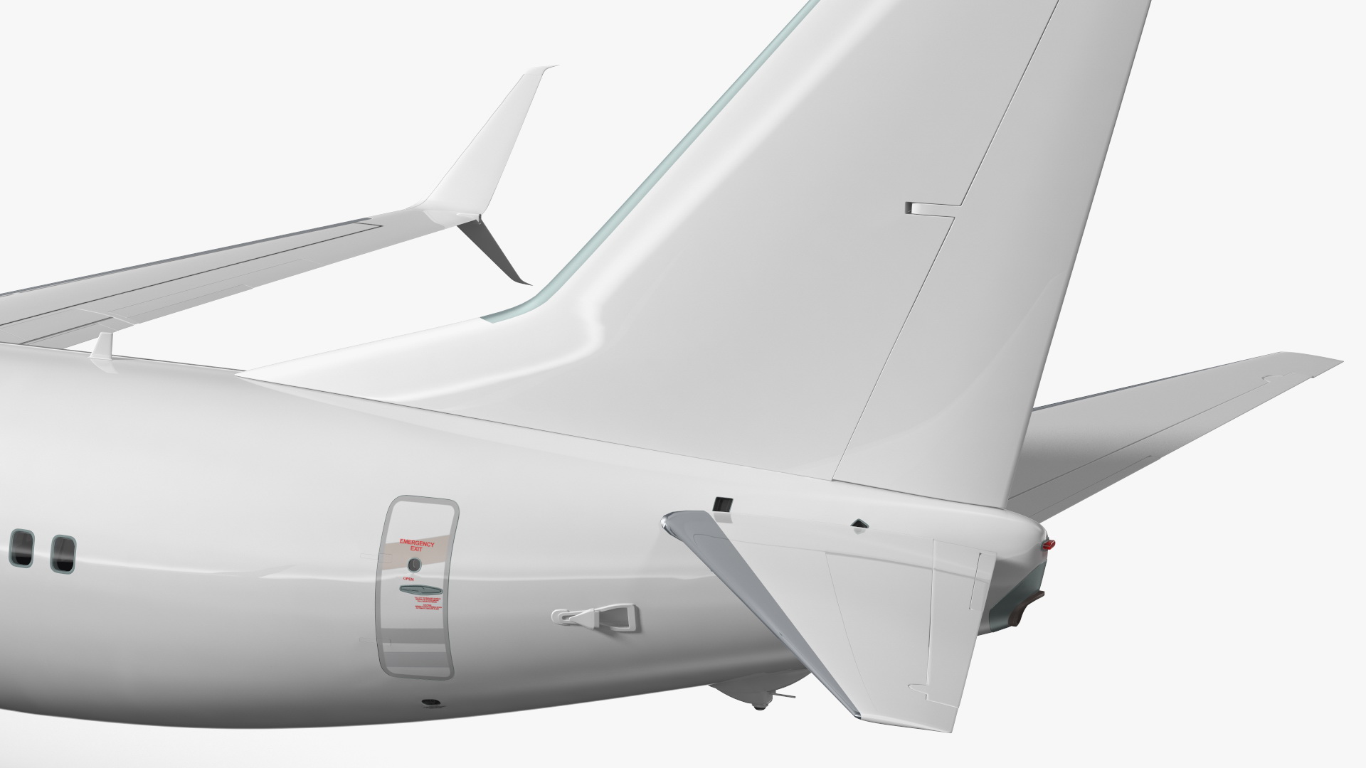 Airplane Evacuating People Rigged for Maya 3D