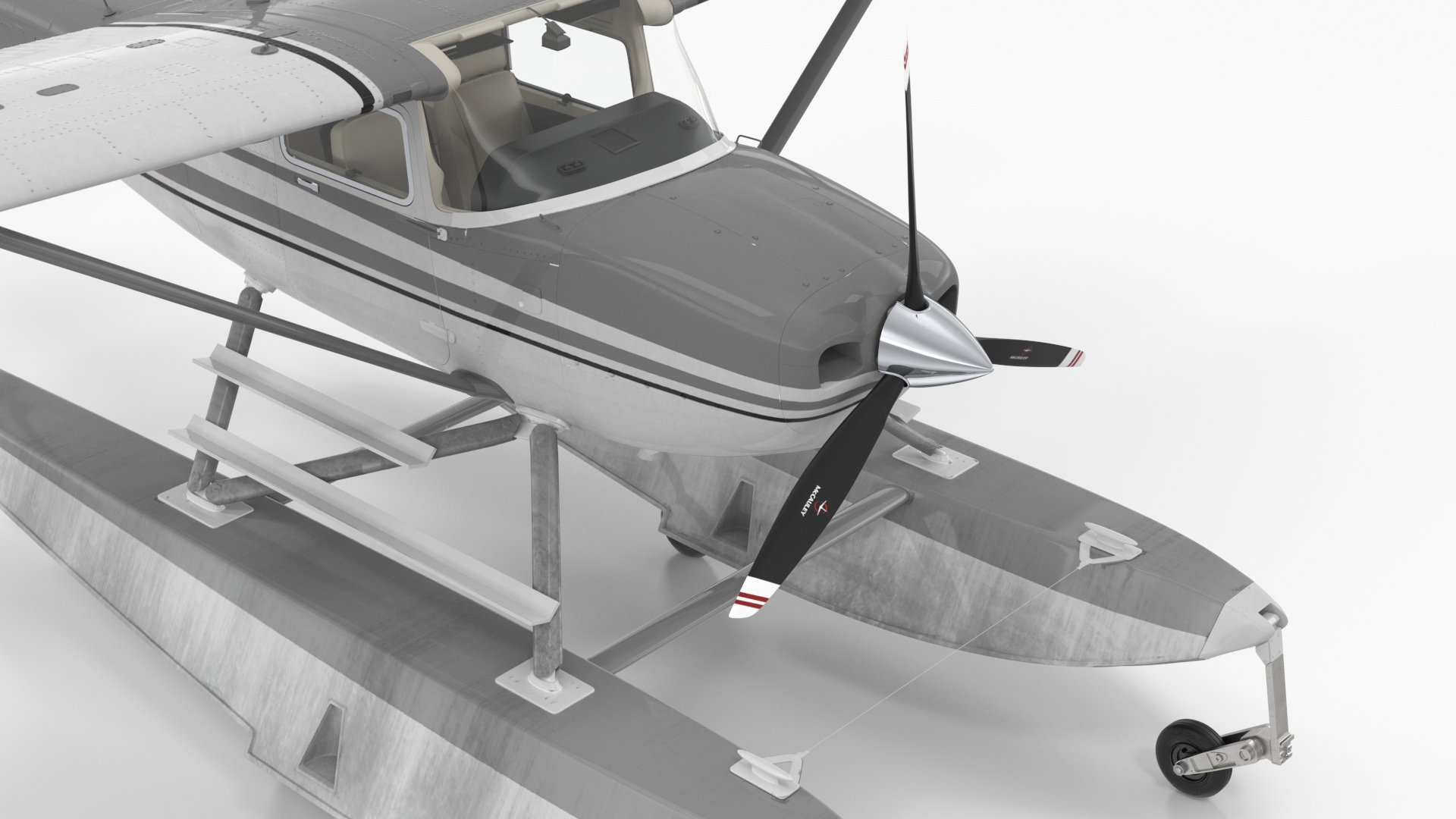 3D Floatplane Dream Gray