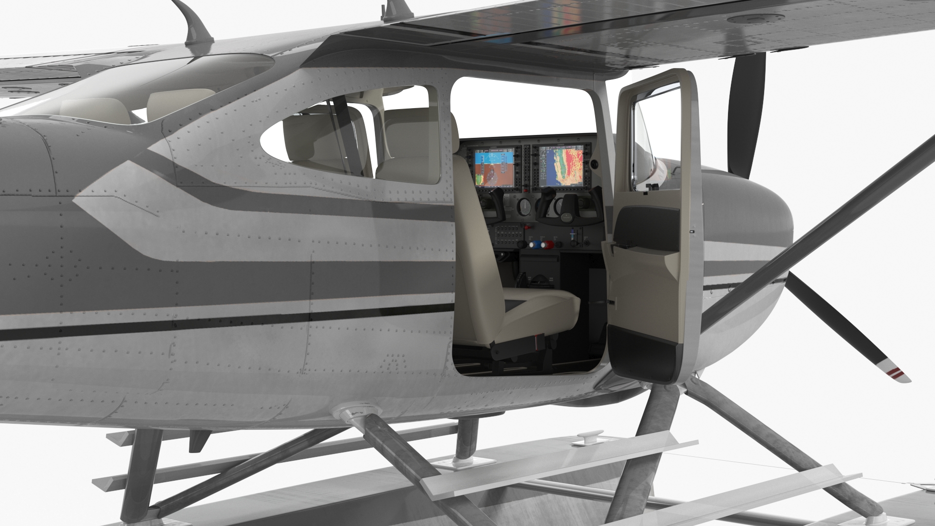 3D Floatplane Dream Gray