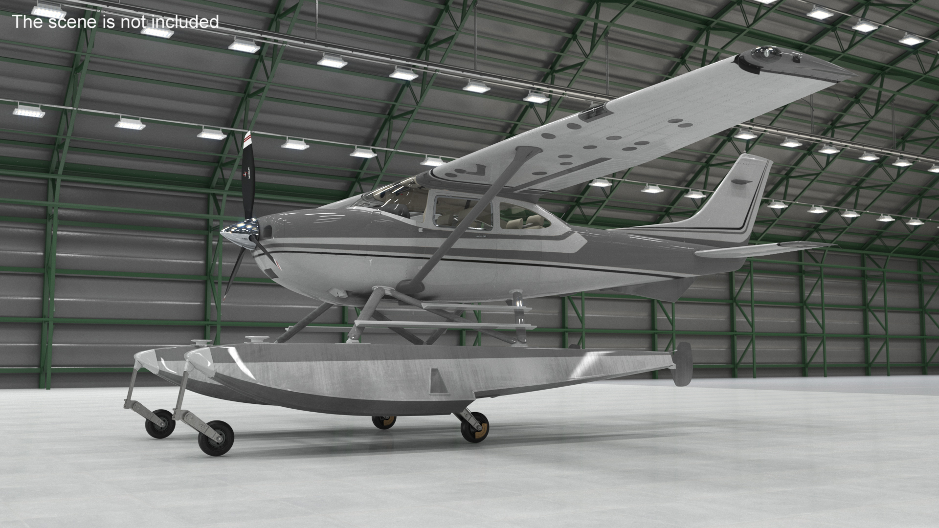 3D Floatplane Dream Gray