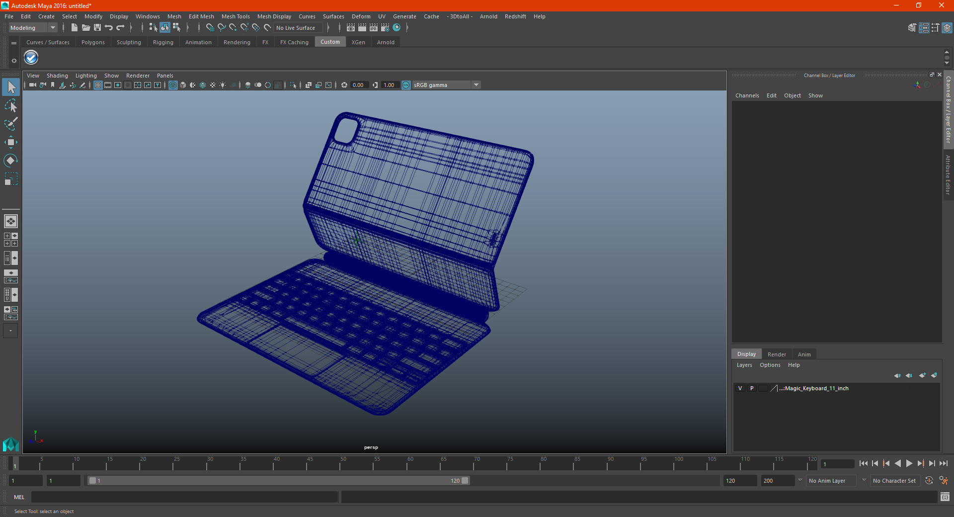 3D Magic Keyboard for 11 inch