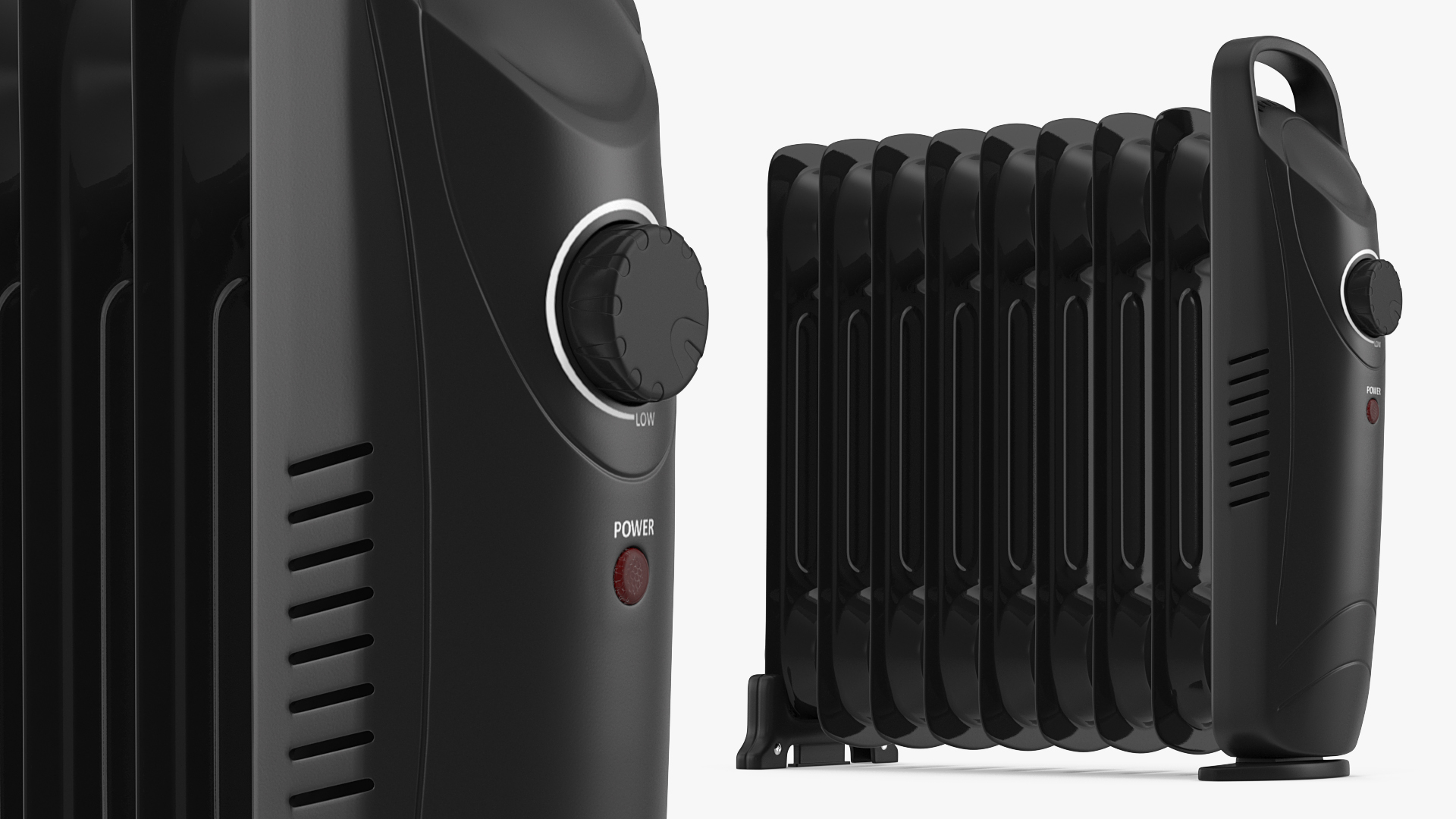 Donyer Power Oil Filled Radiator 3D