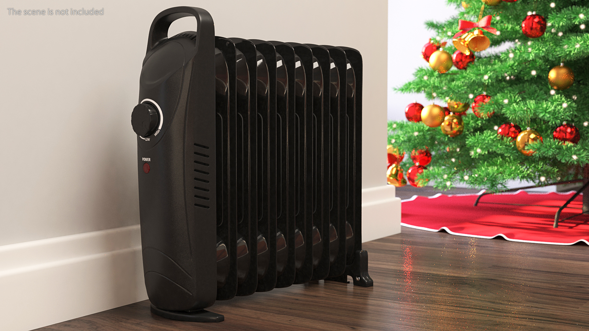 Donyer Power Oil Filled Radiator 3D