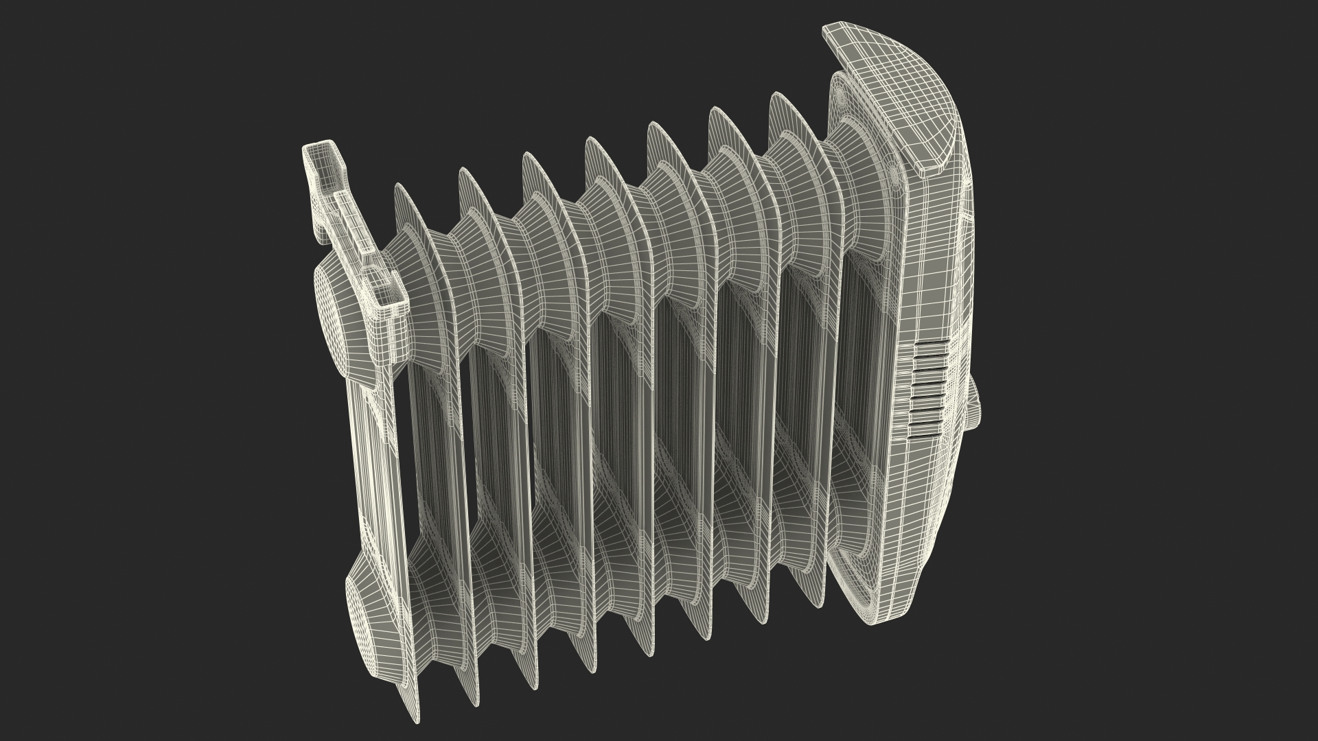 Donyer Power Oil Filled Radiator 3D