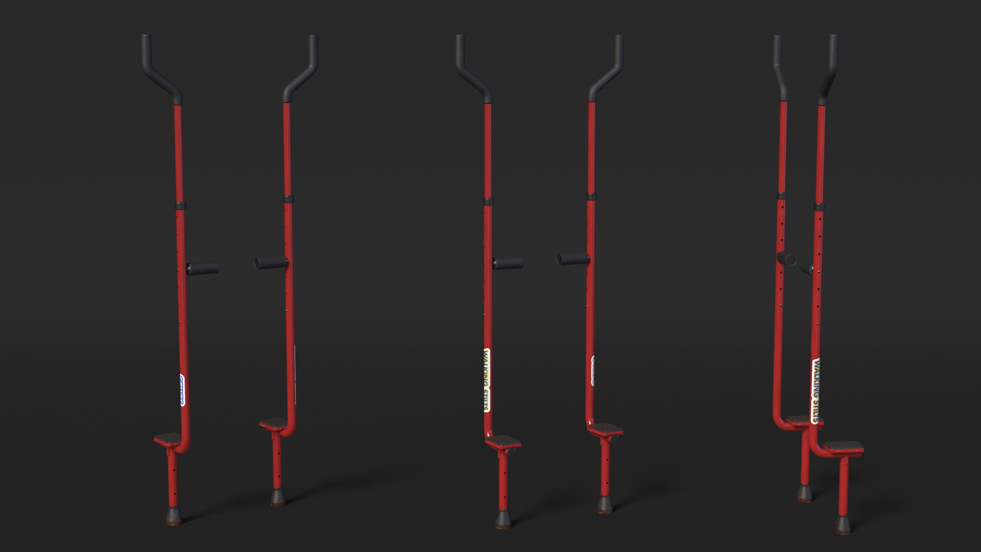 3D model Stilts For Kids