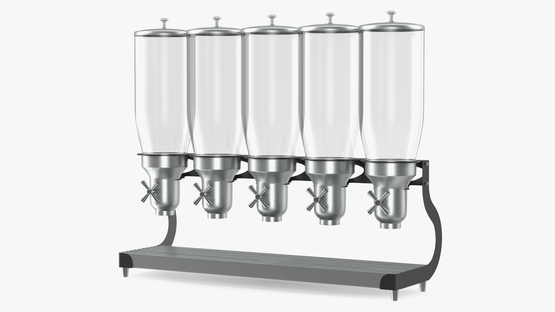 Dispenser 5-Lattice Sealed For Storage Of Dry Products 3D model