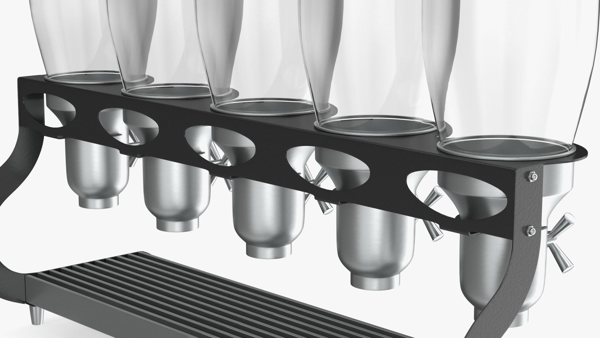Dispenser 5-Lattice Sealed For Storage Of Dry Products 3D model