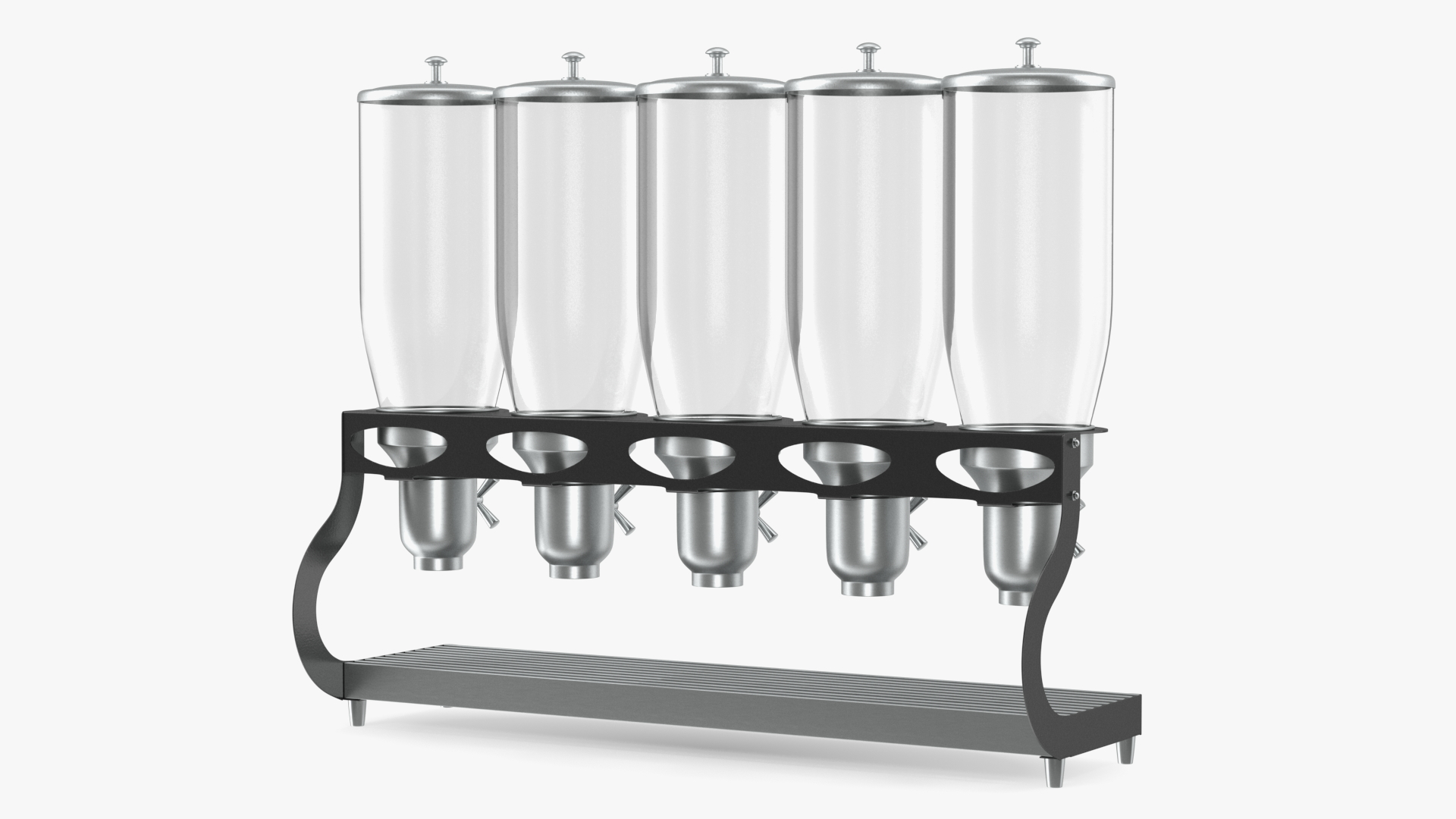 Dispenser 5-Lattice Sealed For Storage Of Dry Products 3D model