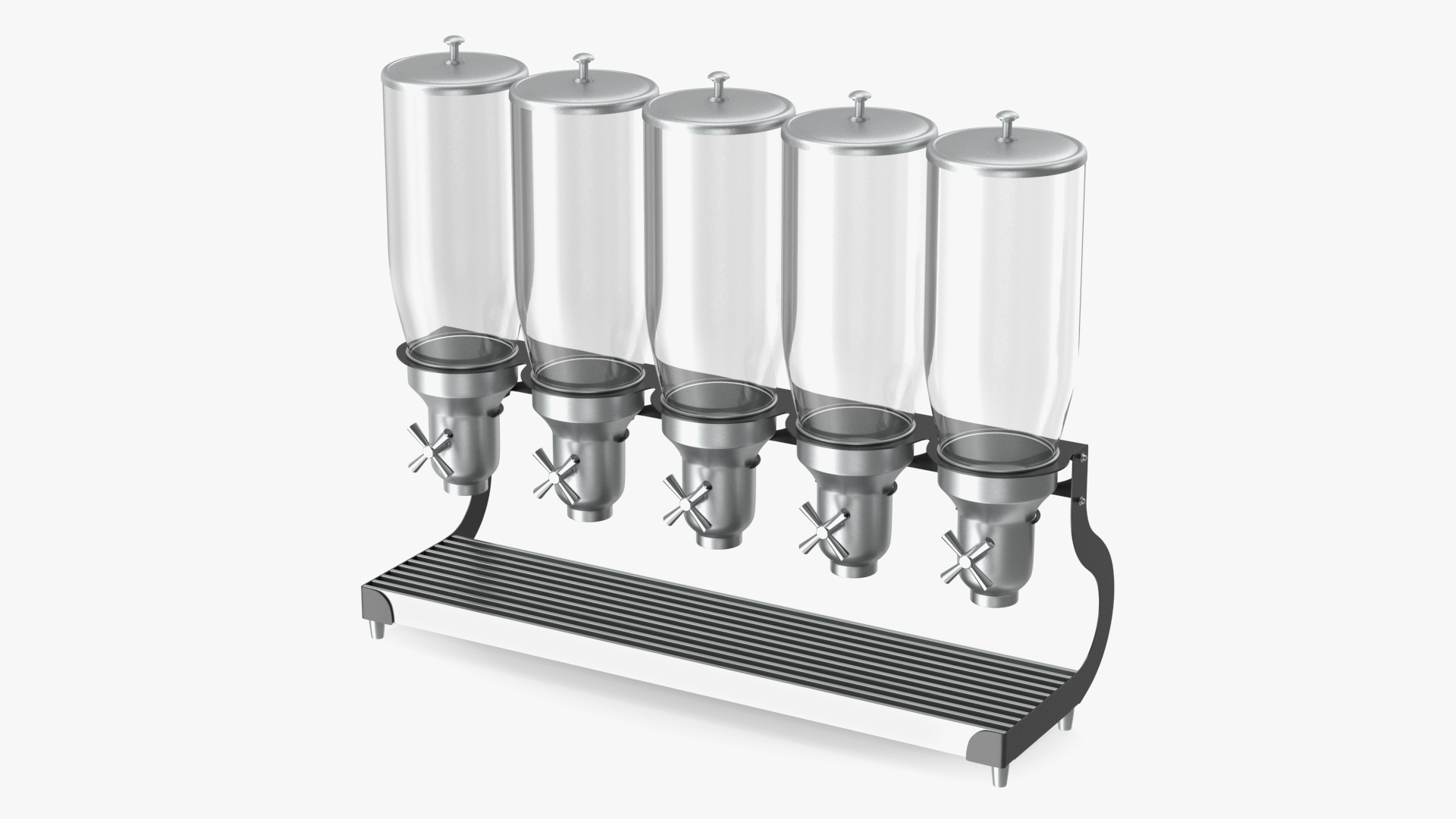 Dispenser 5-Lattice Sealed For Storage Of Dry Products 3D model