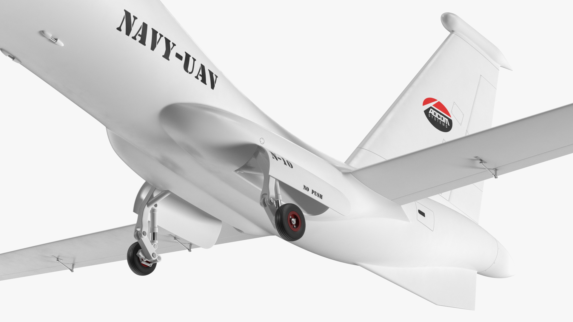 Yabhon United 40-UAV White Color 3D