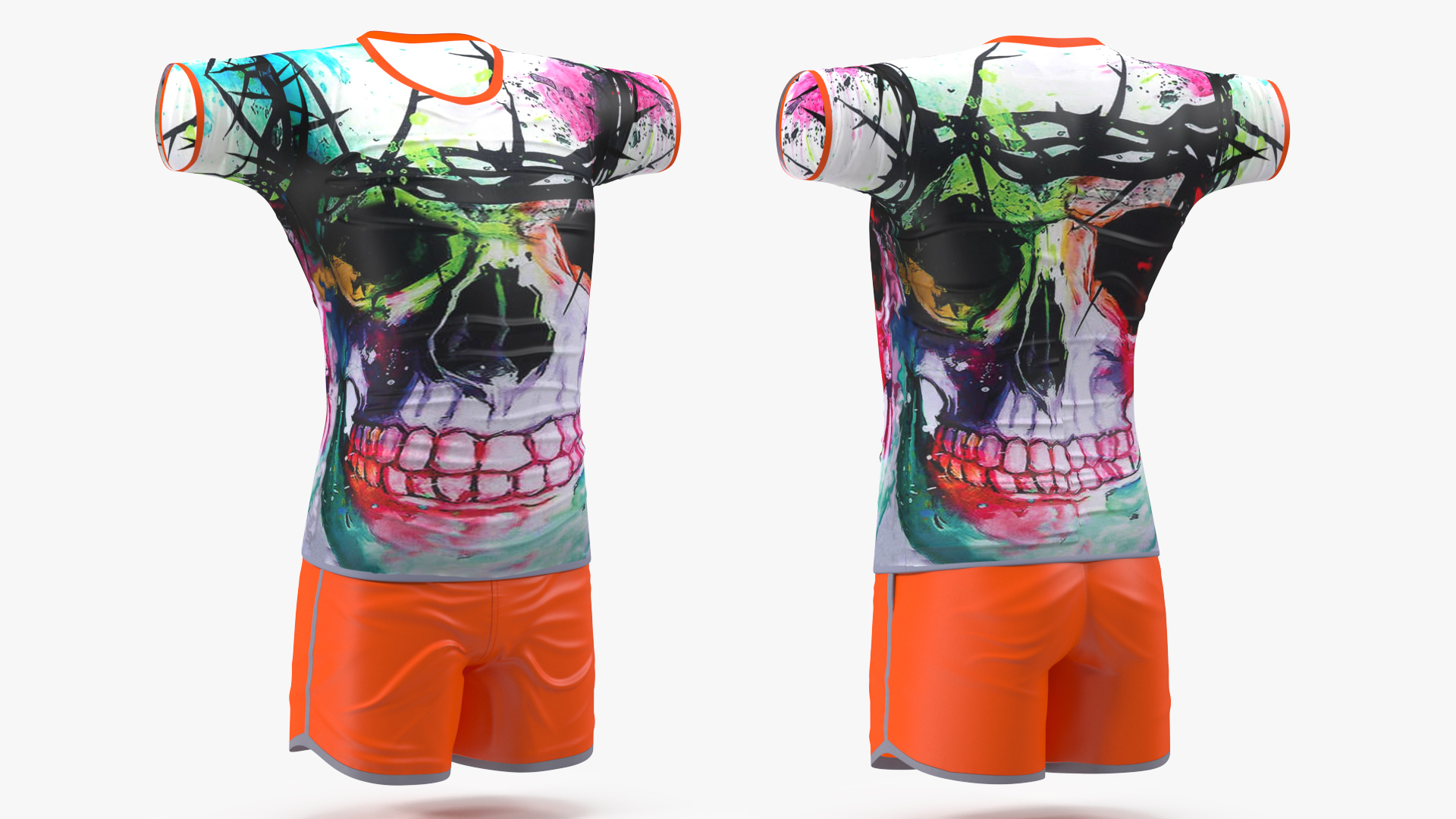 3D model Teenage Boy Swimwear