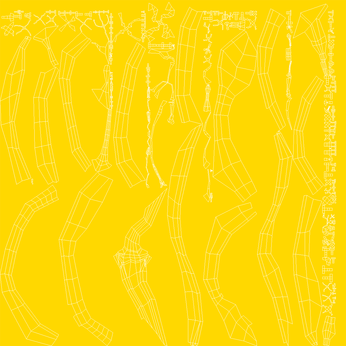 3D model Abstract Liquid Splash Orange Juice