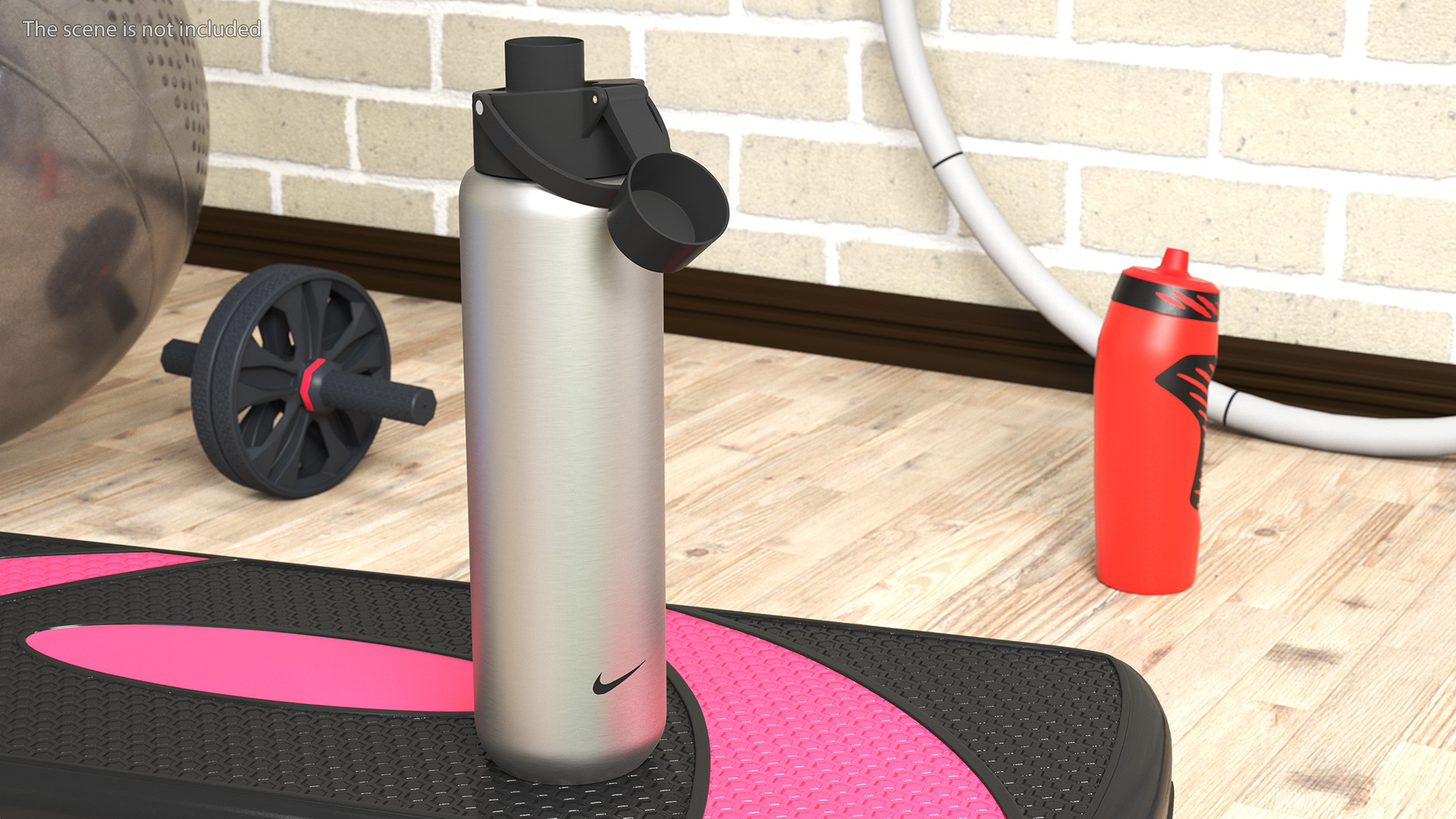 3D model Nike Recharge Silver Open