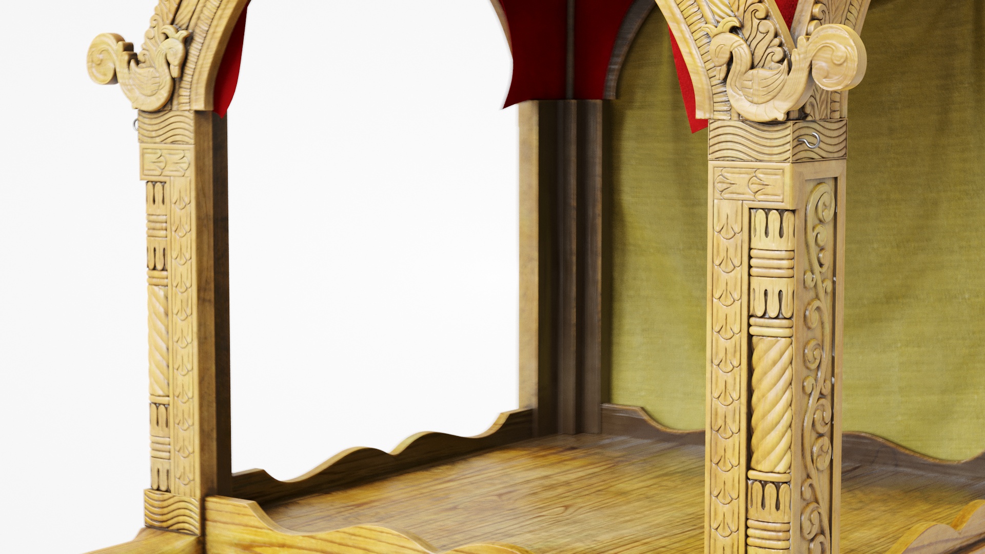 Palanquin 3D model
