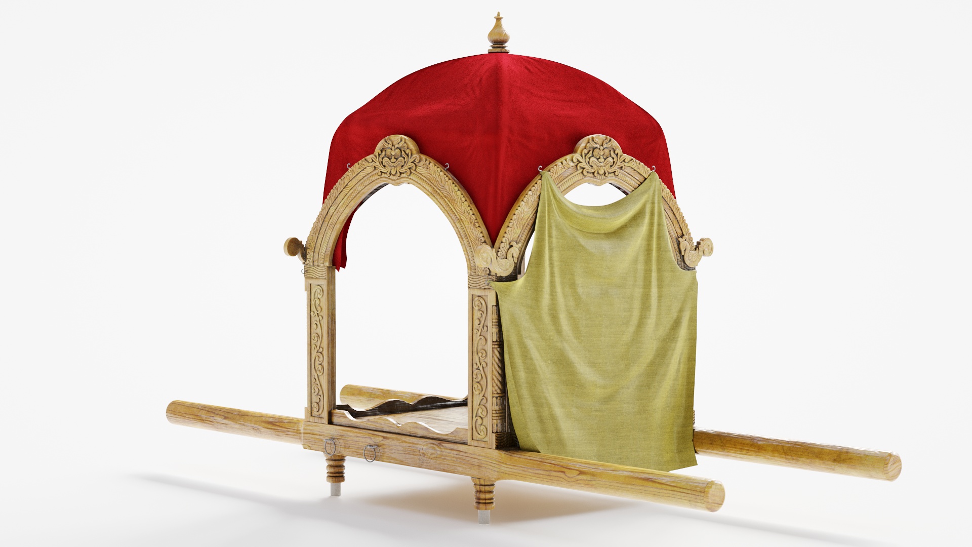 Palanquin 3D model