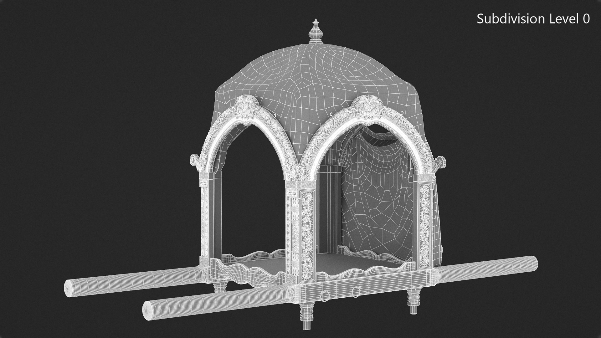 Palanquin 3D model