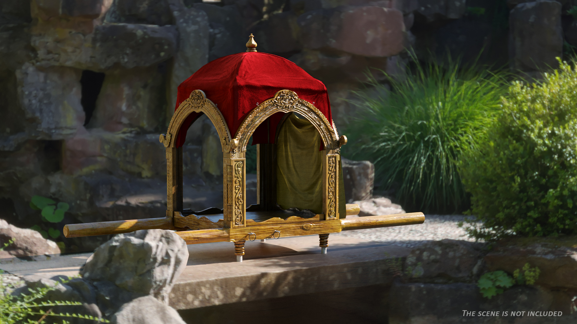 Palanquin 3D model