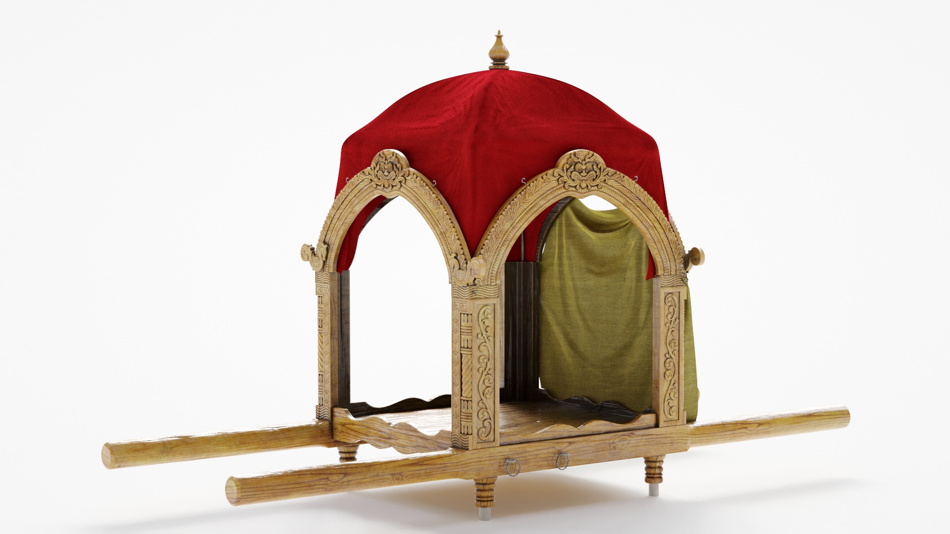 Palanquin 3D model