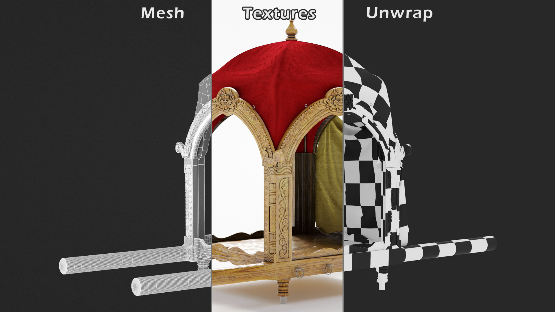 Palanquin 3D model