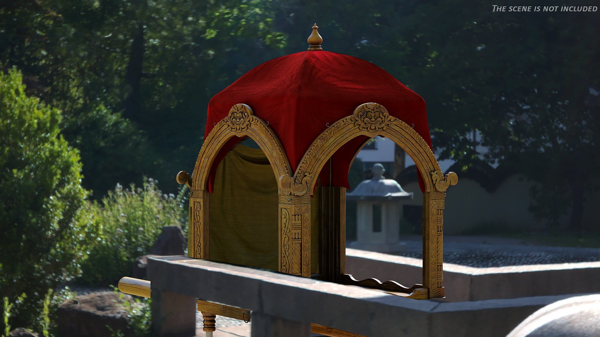 Palanquin 3D model