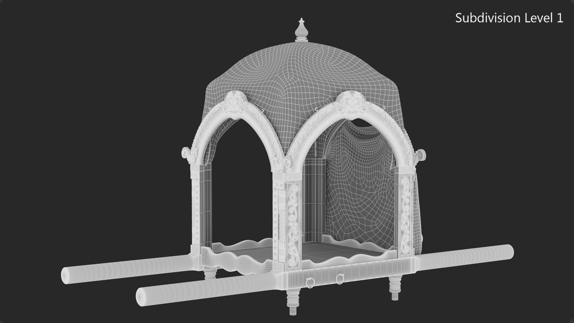 Palanquin 3D model