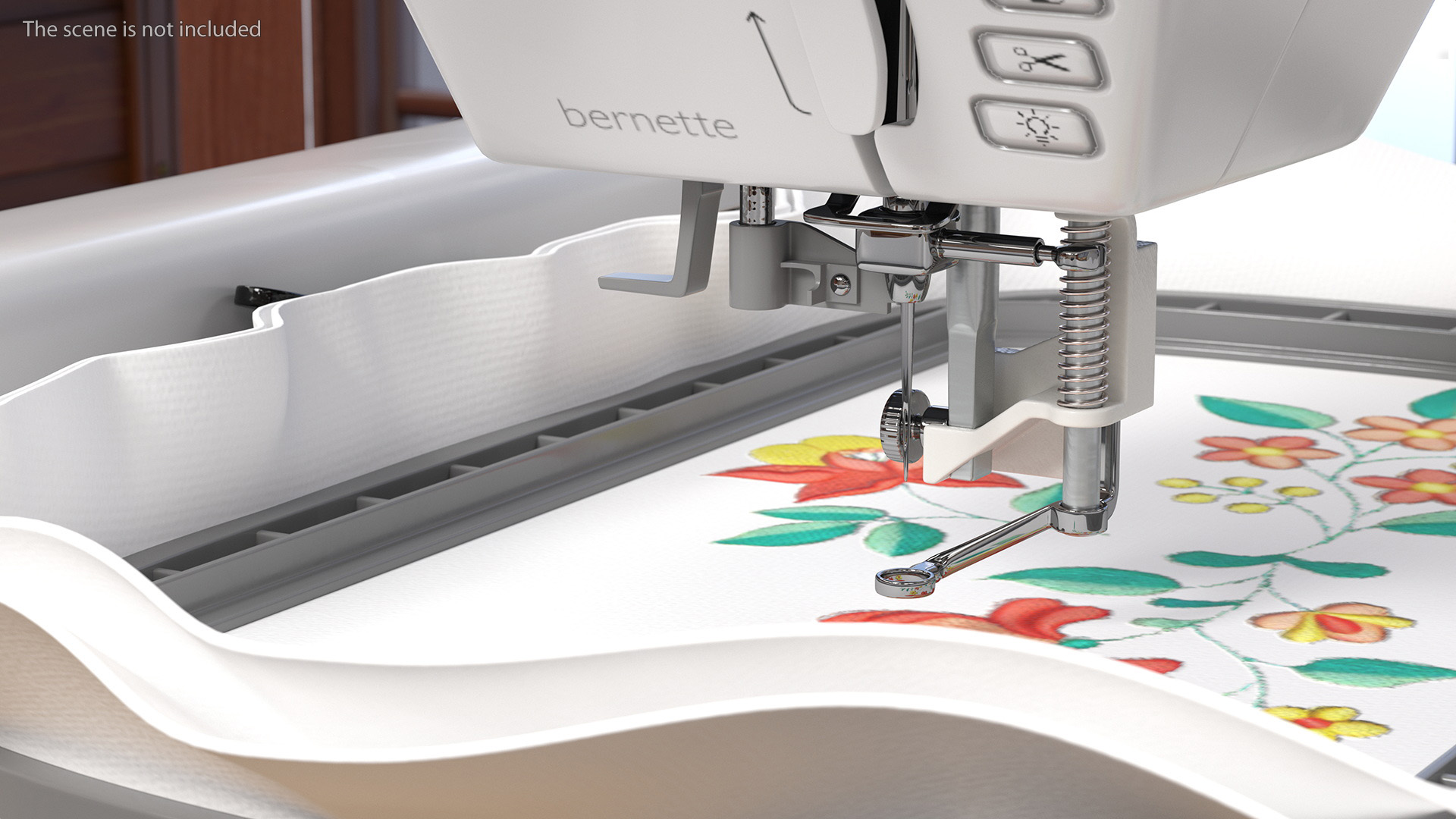 Sewing Machine Bernette b70 Deco Screen On 3D