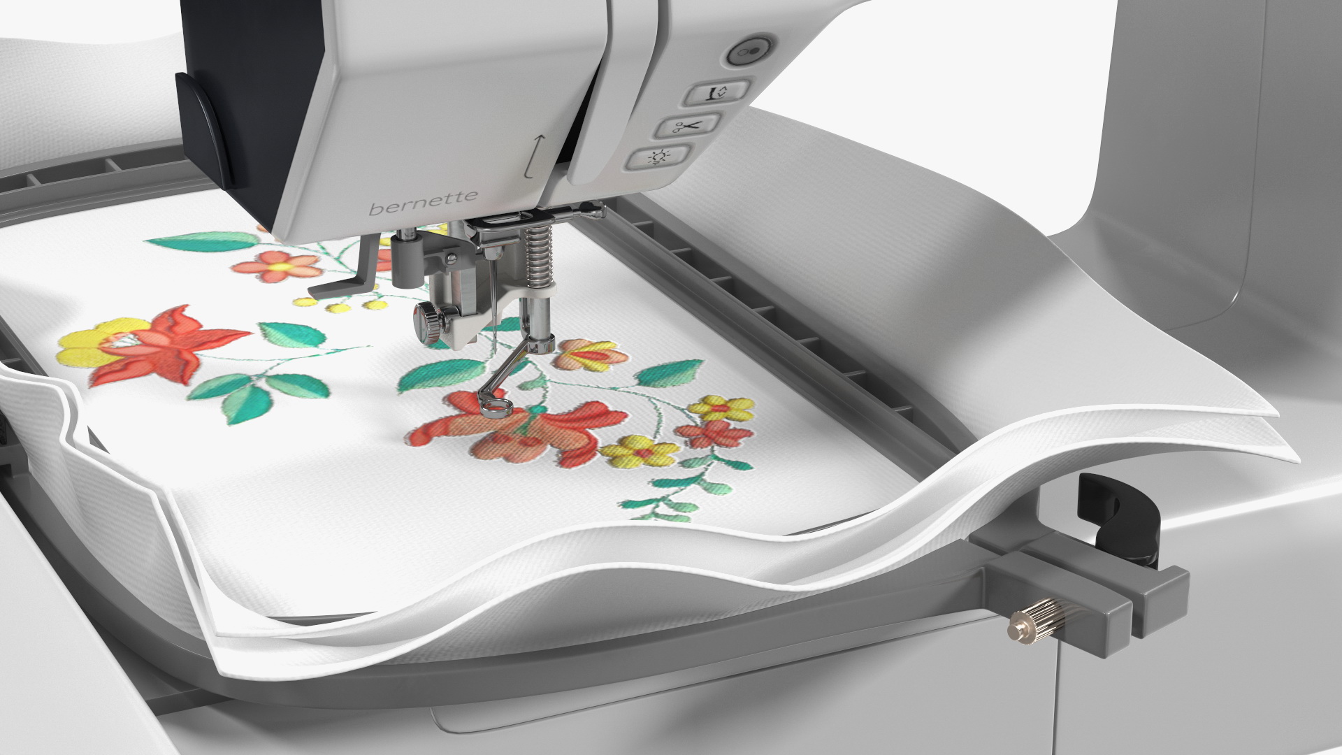 Sewing Machine Bernette b70 Deco Screen On 3D