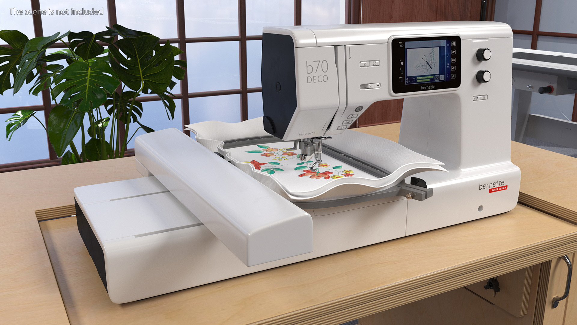 Sewing Machine Bernette b70 Deco Screen On 3D