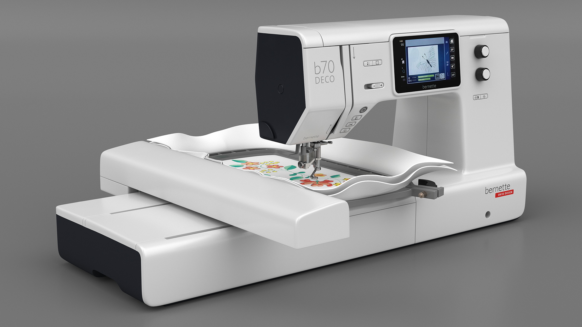 Sewing Machine Bernette b70 Deco Screen On 3D