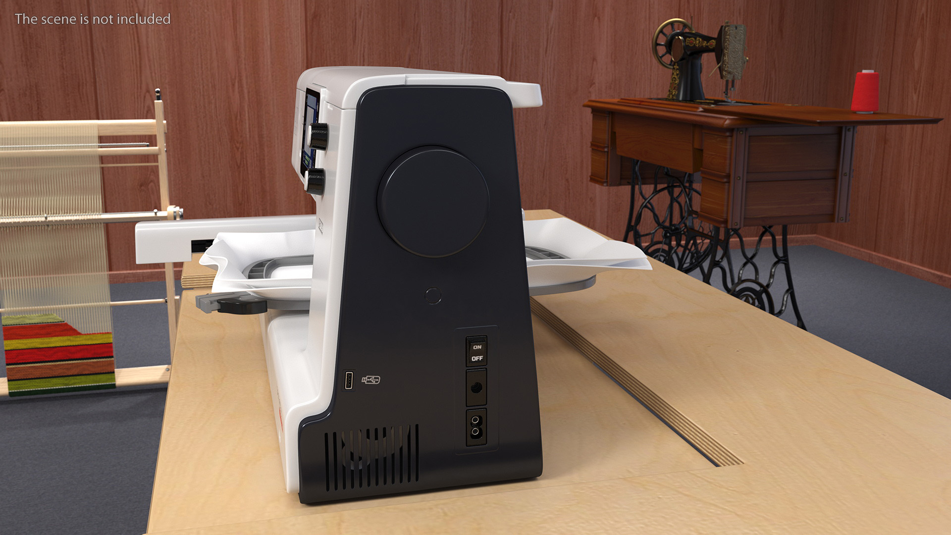 Sewing Machine Bernette b70 Deco Screen On 3D