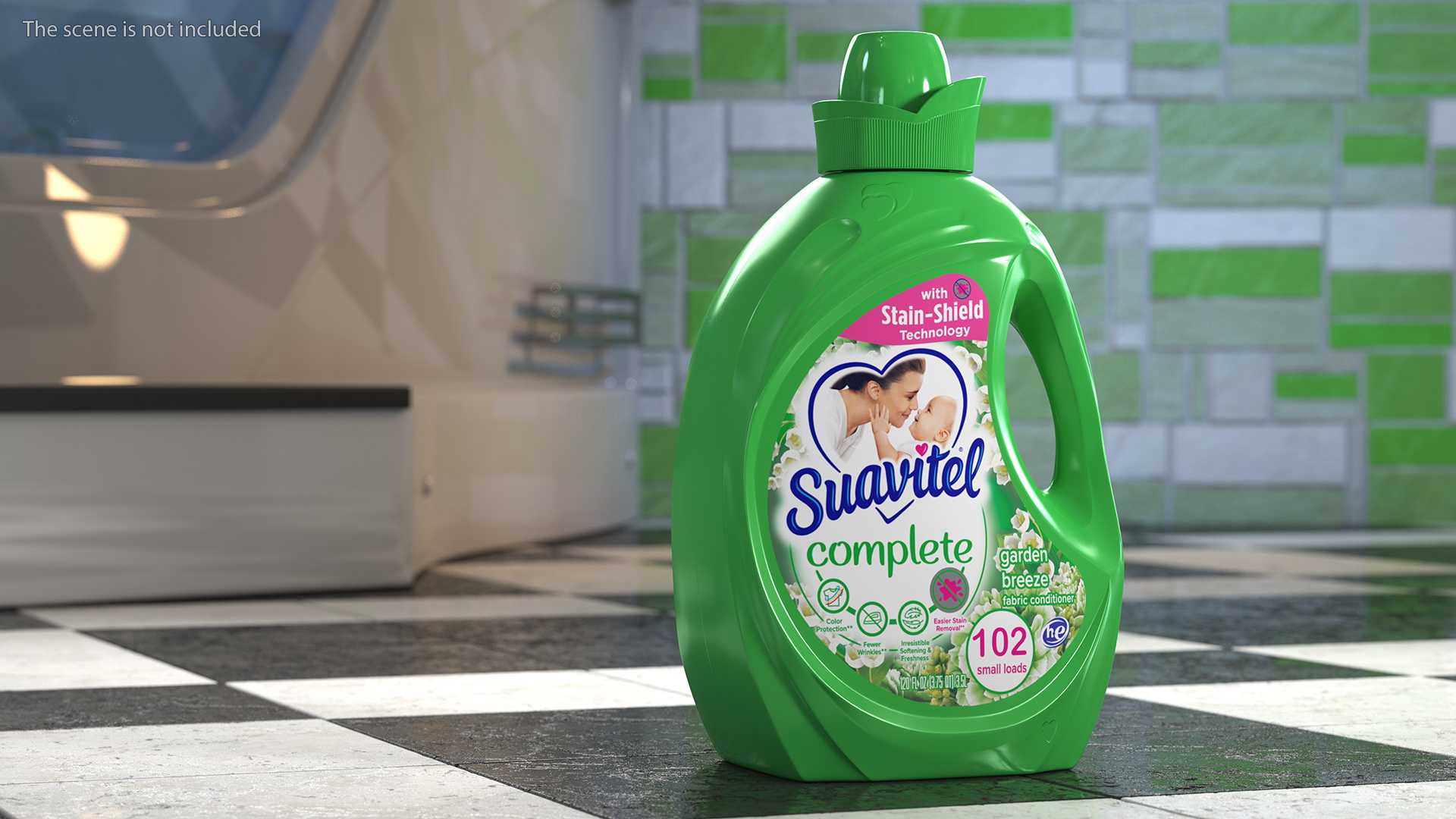 3D Suavitel Garden Breeze Liquid Fabric Softener Large