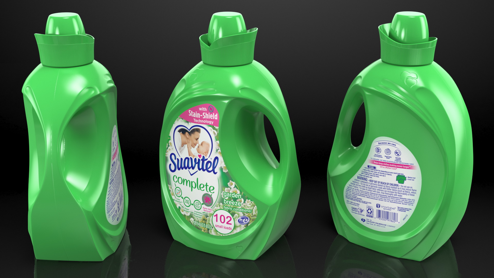 3D Suavitel Garden Breeze Liquid Fabric Softener Large