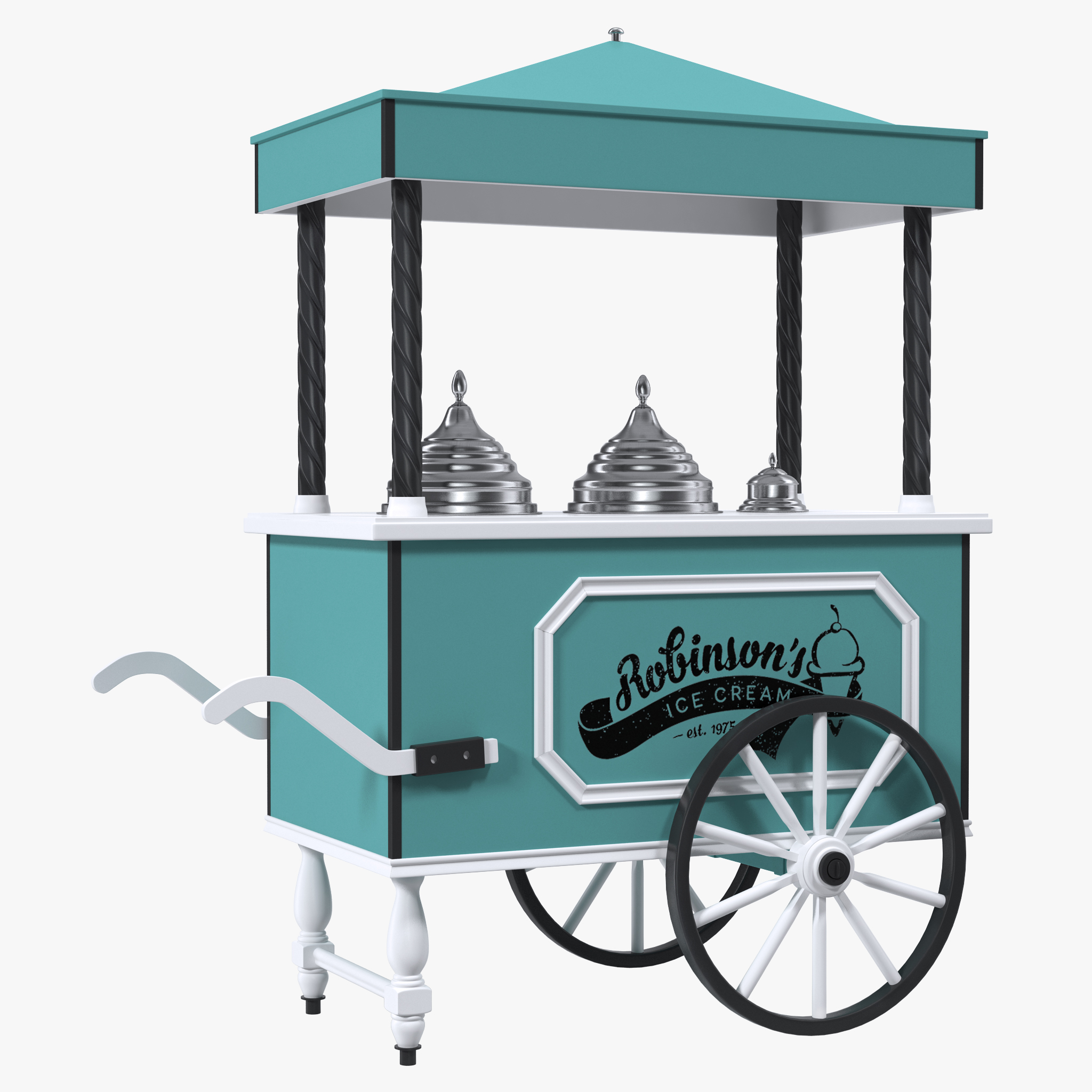 Retro Ice Cream Cart