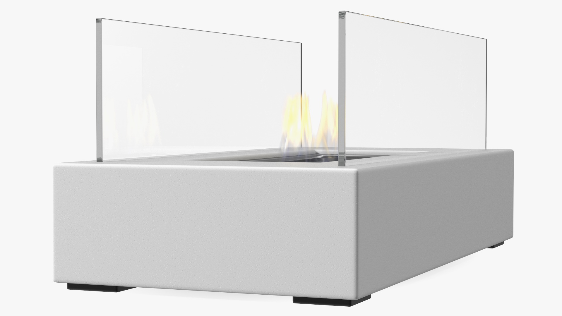 Bio Ethanol Burner White 3D model